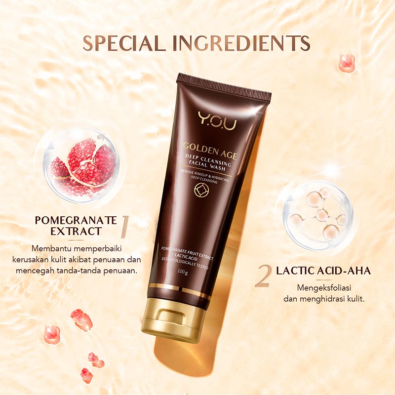You Golden Age Deep Clean Facial Wash