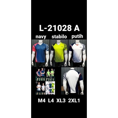 kaos jersey badminton import lining L-21028 A