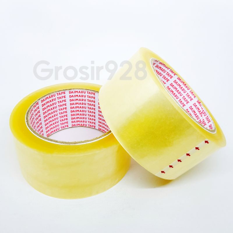 

Plakban / Lakban / OPP / Tape Daimaru Transparan 48 mm 2 inch
