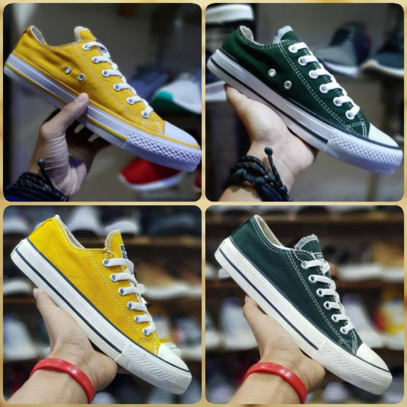 * READY STOCK * CONVERSE KUNING / CONVERSE HIJAU / CONVERSE SEPATU CEWEK COWOK