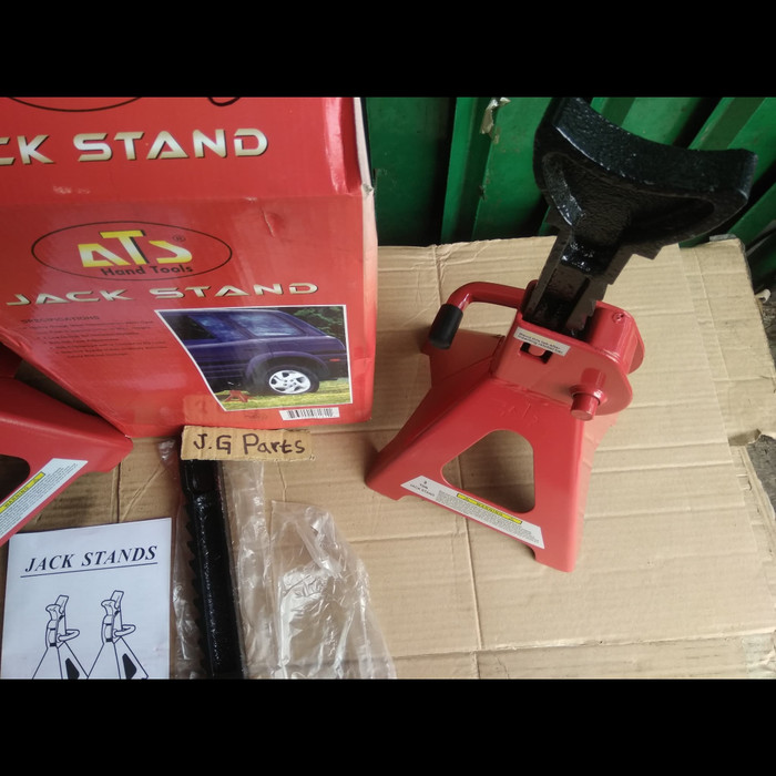 JACK STAND / TAHANAN DONGKRAK ATS 3 TON SET 2 BUAH , KUAT BERKUALITAS