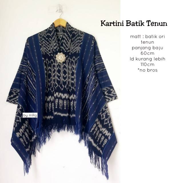 Kartini batik tenun blus