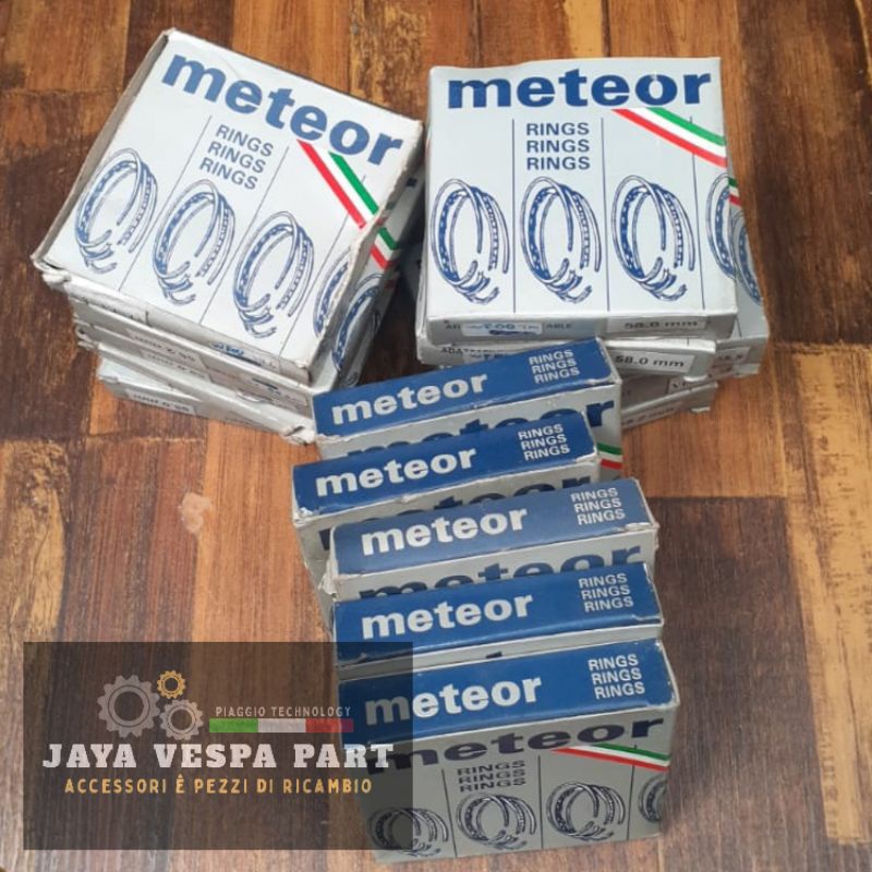 Peer Piston Vespa/ Piston Kit Vespa/ Ring Piston Vespa Universal tebal murahh