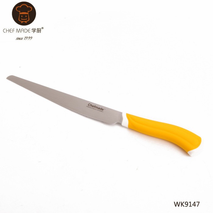 chefmade wk9147 Bread knife made in Japan / pisau roti