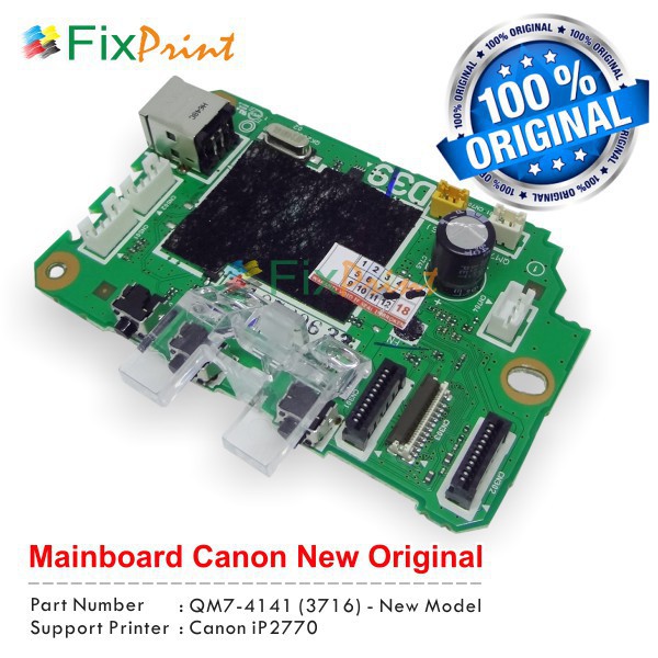 Mainboard Printer Canon iP2770 Board Motherboard Canon IP2770 IP 2770 IP-2770 New Original