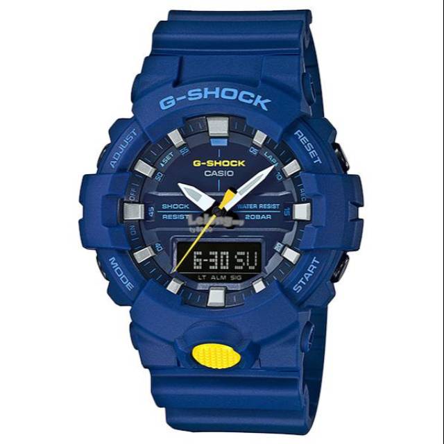 Casio Mens G-Shock GA-800SC-2A Analog Digital Watch Original GA-800SC-2ADR
GA-800SC