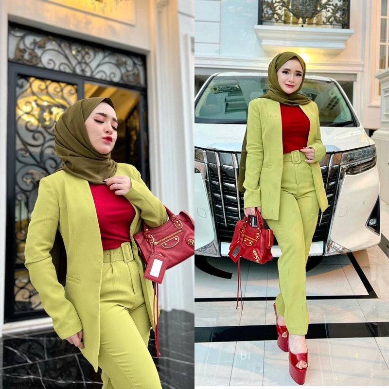 ONE SET BLAZER BY SHELLASAUKIA ORIGINAL