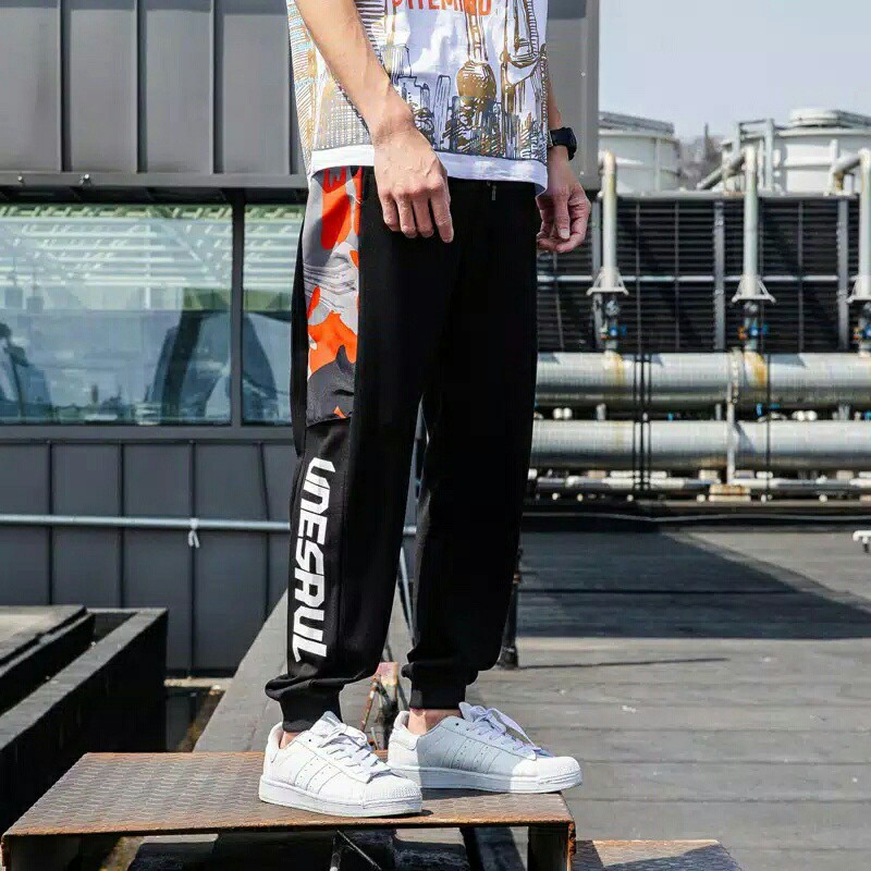 Celana Panjang Jogger Celana Pria Jogger Unesaul Casual