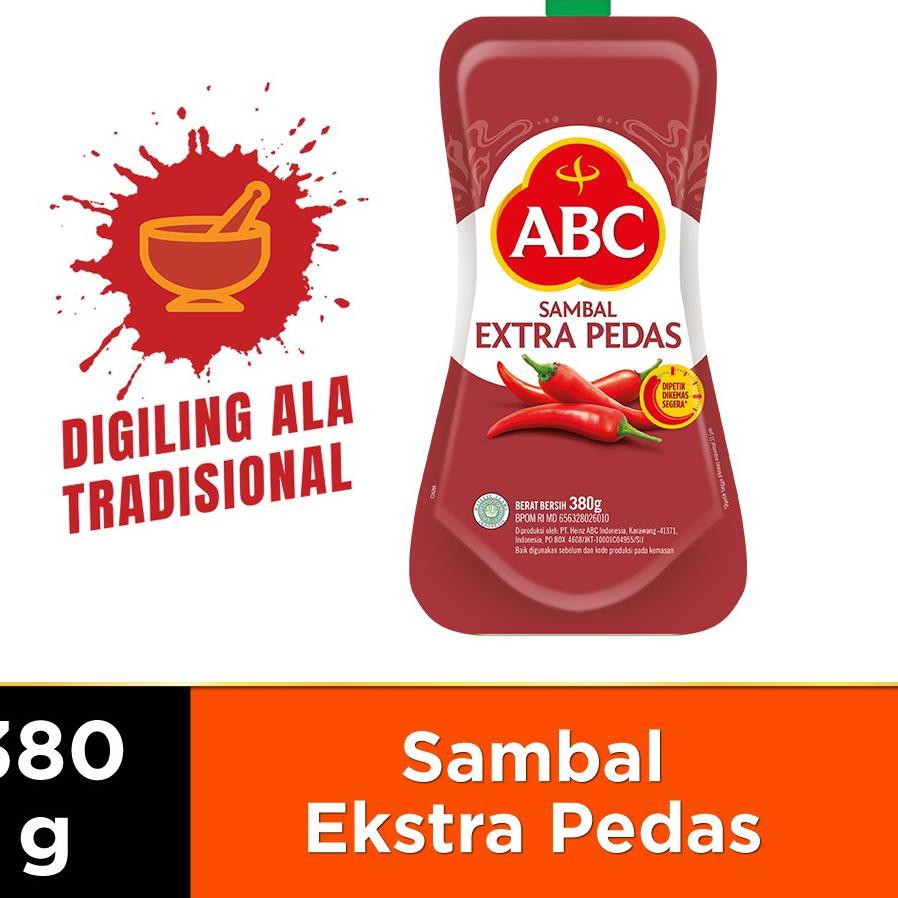 

REAL PICT ! BIG SALE ABC Sambal Extra Pedas 380 g
