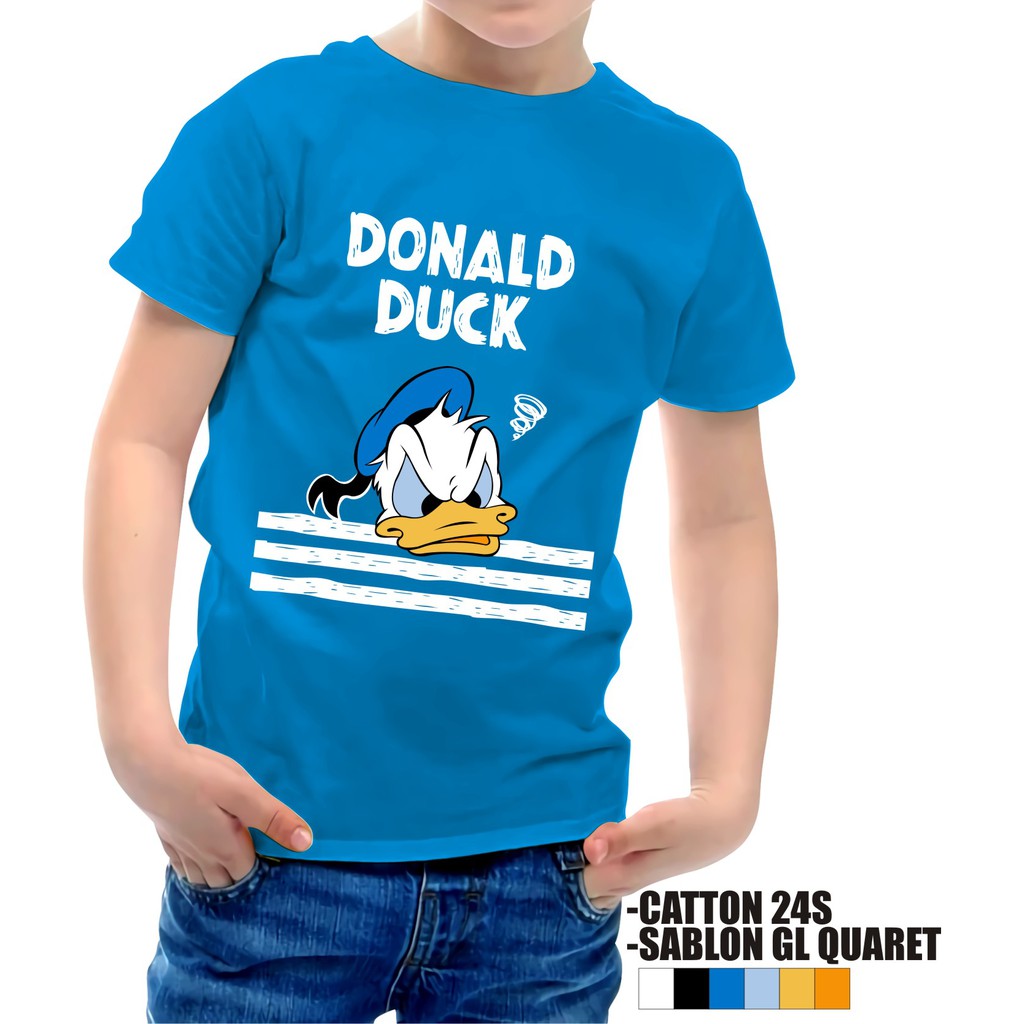 KAOS ANAK DISTRO KARAKTER DONALD DUCK TURKISH 1-10 TAHUN