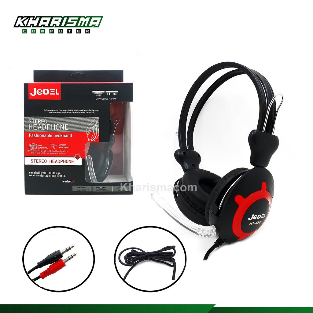 Headset JEDEL JD868 / Headset Komputer