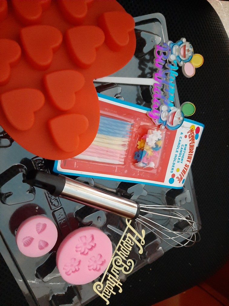 Ti-0102-c Topper Tulisan Cake Kue Tart Happy Birthday Doraemon Rainbow