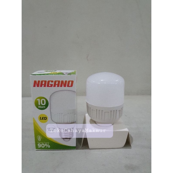 Lampu Bohlam Led Kapsul Nagano 10w 10watt - Lampu Hemat Terang Termurah