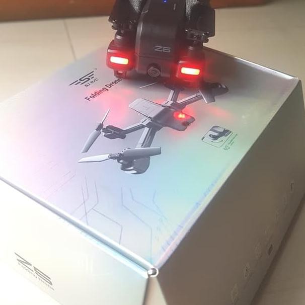 970PS SJRC Z5 GPS 1080P HD Camera Folding Drone 20menit VS Bugs 5 Visuo F196 *