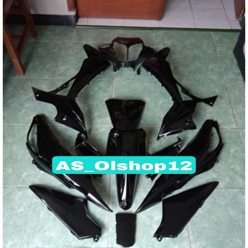 FULL BODY HALUS SUPRA X 125 BATMAN HITAM