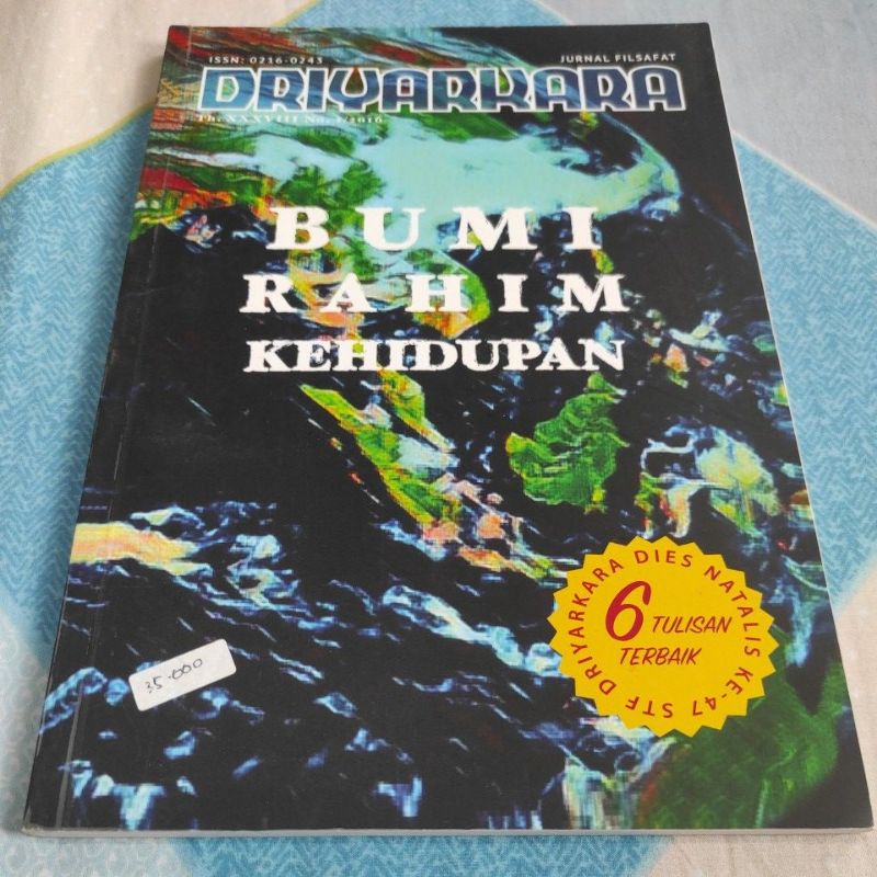 driyarkara-bumi rahim kehidupan