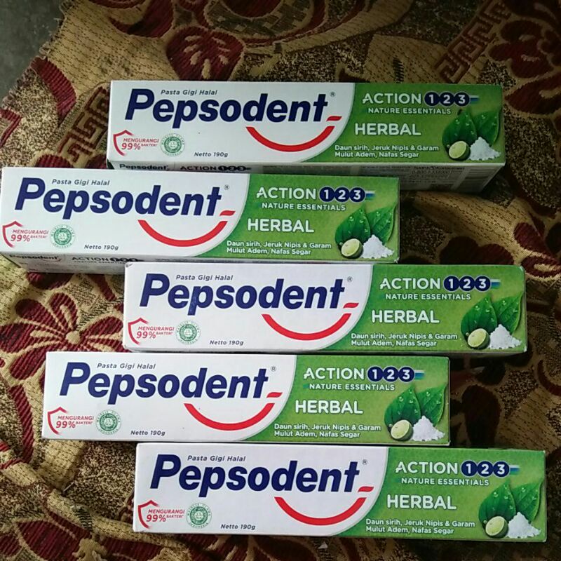 PEPSODENT HERBAL 190g