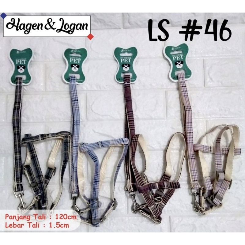 Lead Harnes Anjing LS46/Tali Tuntun Anjing LS46