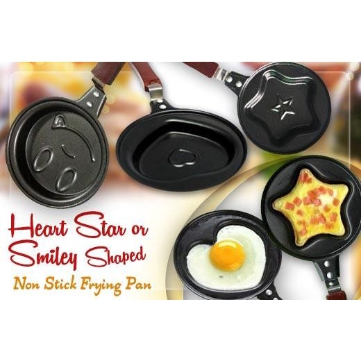 Teflon Mini Non Stick Frying Fry Pan Wajan Karakter Motif Anti Lengket