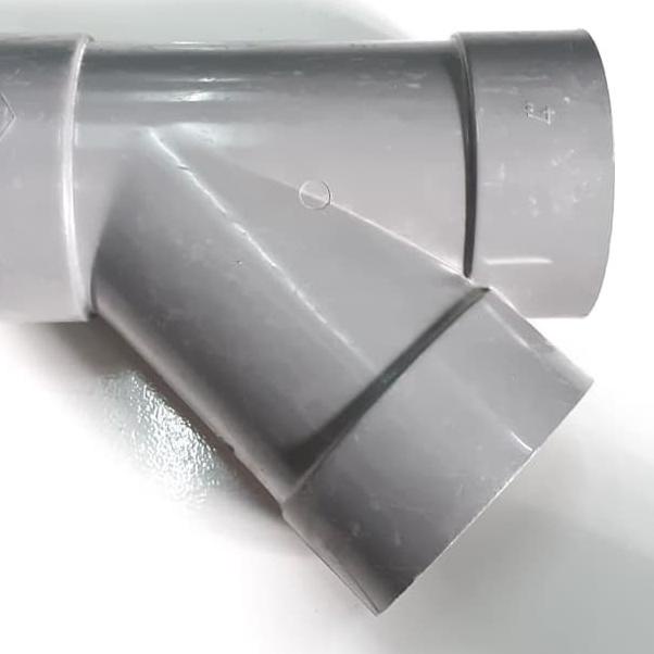 Tee Y 4" Rucika Te 4 inch / Sambungan Pipa Air Paralon