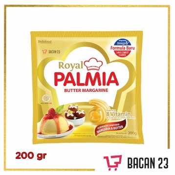 

Palmia Butter Margarine Royal ( 200 gr ) / Mentega Serbaguna / Bacan 23 - Bacan23