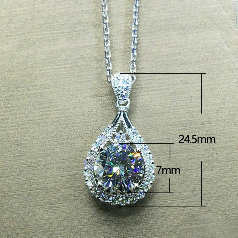 Fancyqube Kalung Cubic Zirconia Aaa Untuk Wanita