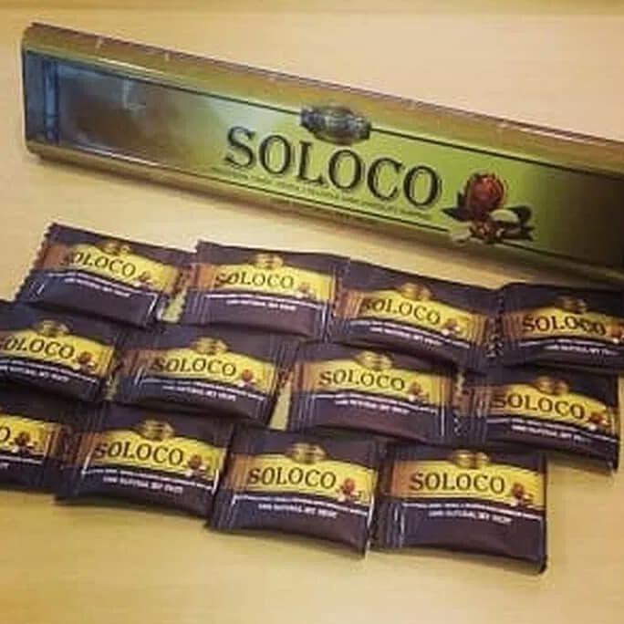 Promo   Terhot! Soloco-Au Asli Australia Original Saloco Ori 1Box Isi 12 Permen Coklat