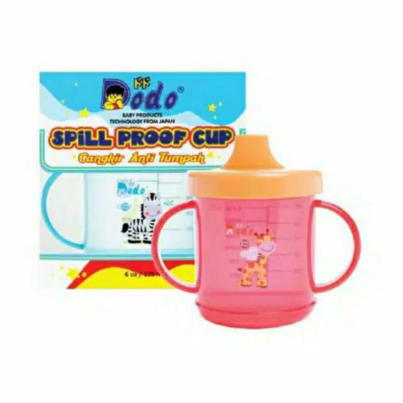 ☃Cutezz_Ching1☃Dodo Cangkir Anti Tumpah(Sprill Proof Cup) 6 OZ 175ml