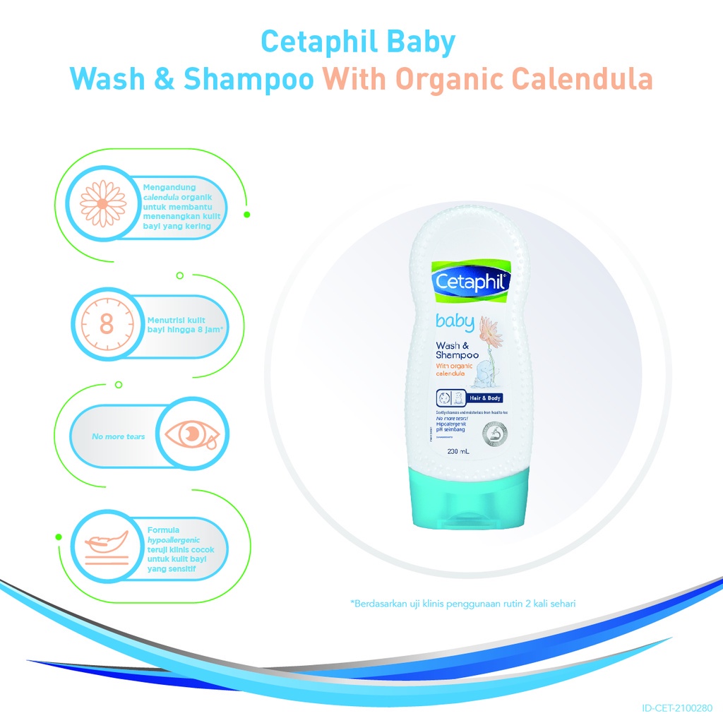 Cetaphil Baby Gentle Wash &amp; Shampoo (Hair &amp; Body) Sabun dan Sampo Bayi - ALD