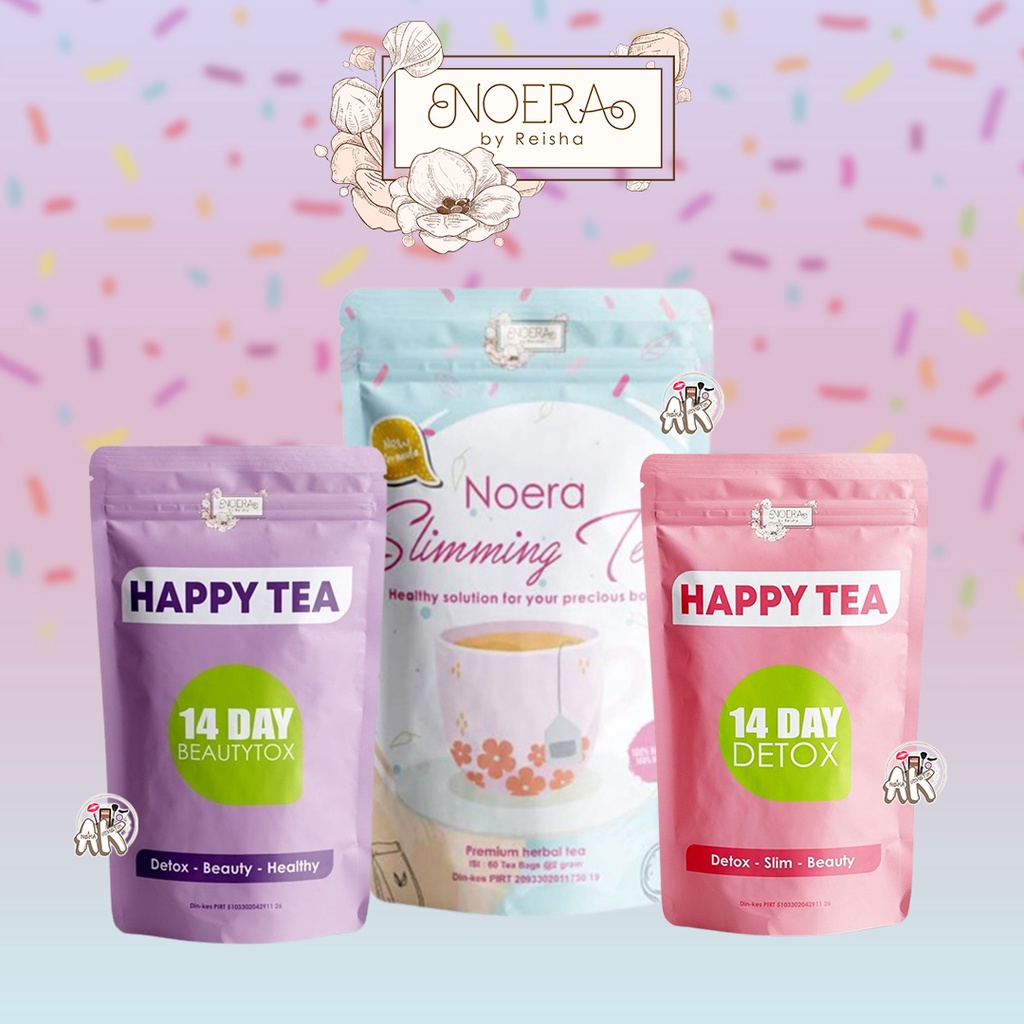 NOERA SLIMING TEA / NOERA HAPPY TEA 14 DAY