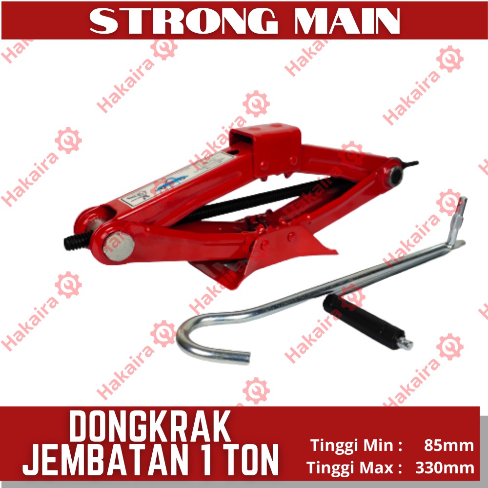 dongkrak jembatan SAR 1 ton - dongkrak murah surabaya - scissor jack