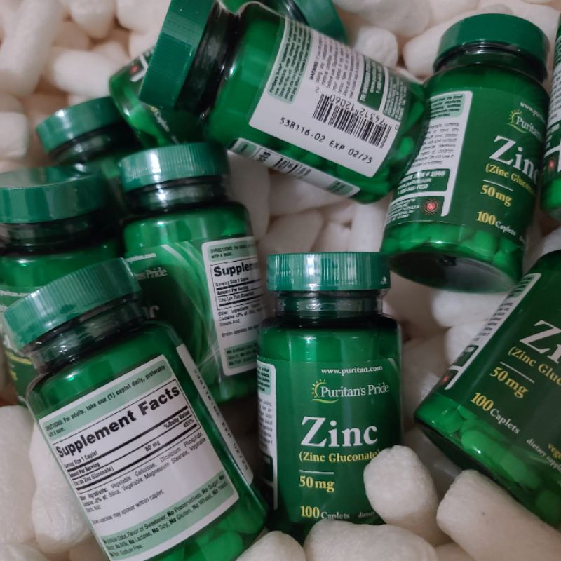 zinc 50mg puritan pride