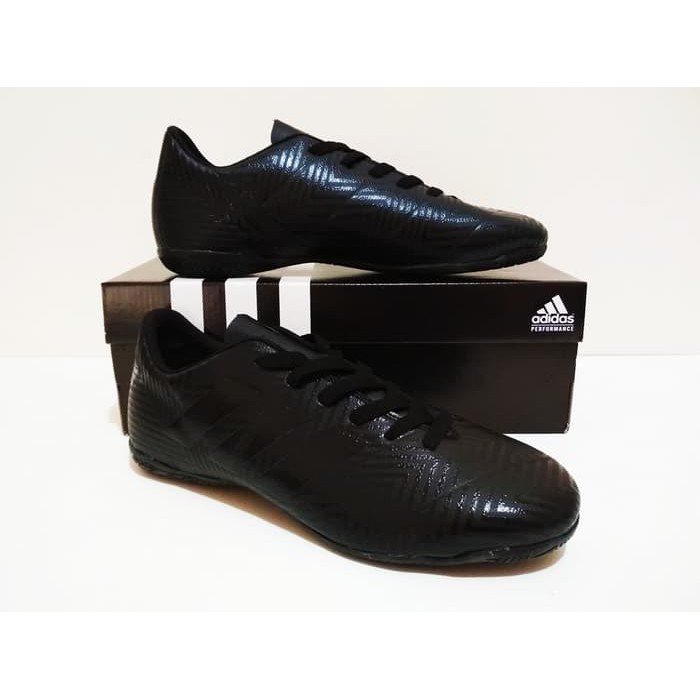Olahraga SEPATU FUTSAL Adidas NEMEZIZ IC New Grade Ori (Black Out)