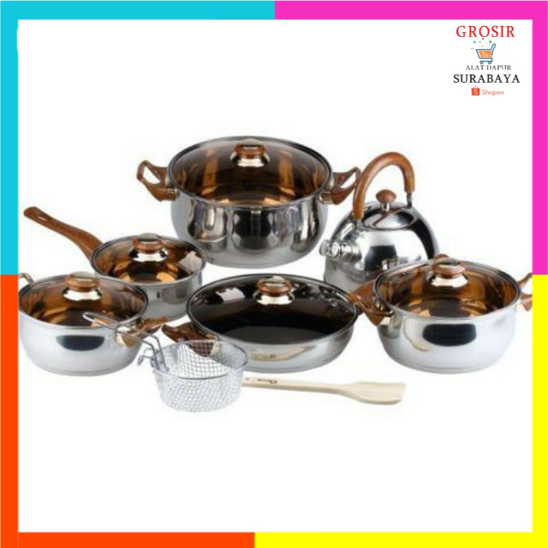 OXONE OX-933 / panci set oxone / cookware set oxone ox-933