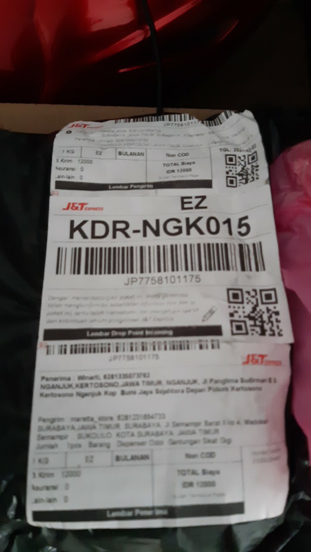 Dispenser Odol + Gantungan Sikat Gigi