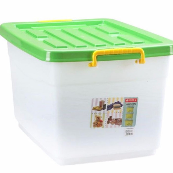 

Lion Star : Box Container Wagon 100 (100 Liter) Khusus Gojek Grab Realpict