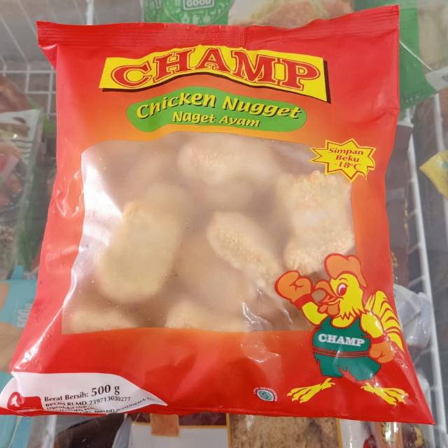 

CHAMP CHICKEN NUGGET 500 Gr