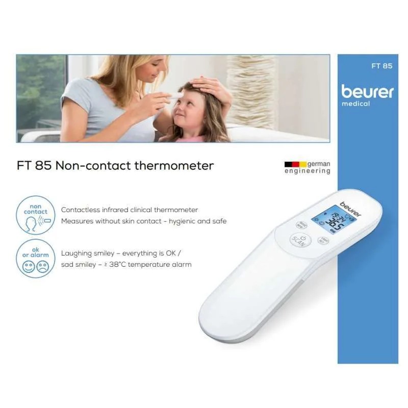 Termometer Non Kontak Beurer FT 85 / FT-85 / FT85 - Digital Thermometer