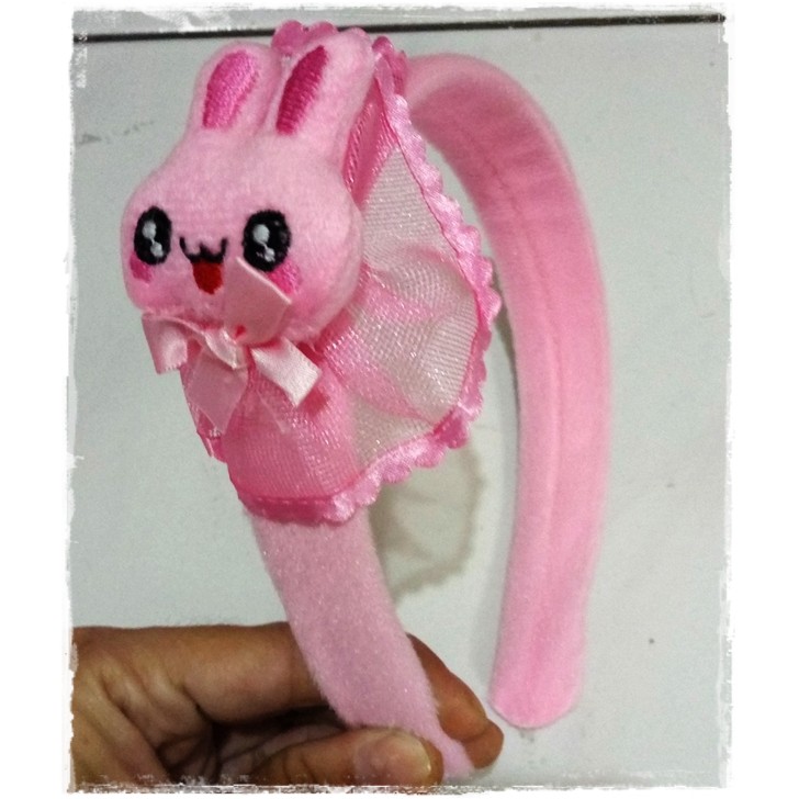 BL12 Bando Lucu Rabbit Lapis Bulu