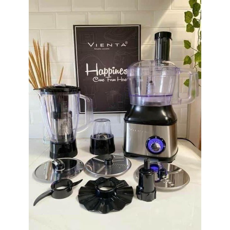 Food Processor Tritan Vienta atau Blender Multifungsi 11in1