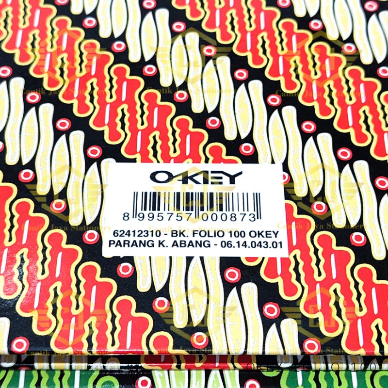 Buku Besar Album Keuangan Akuntansi Hardcover Folio OKEY 100 Lbr-3