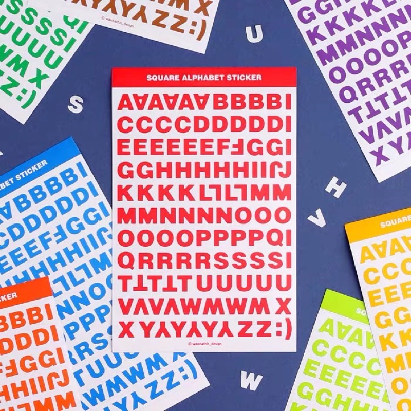 

sticker tema angka dan huruf quality import,jual perpack isi 3 lembar