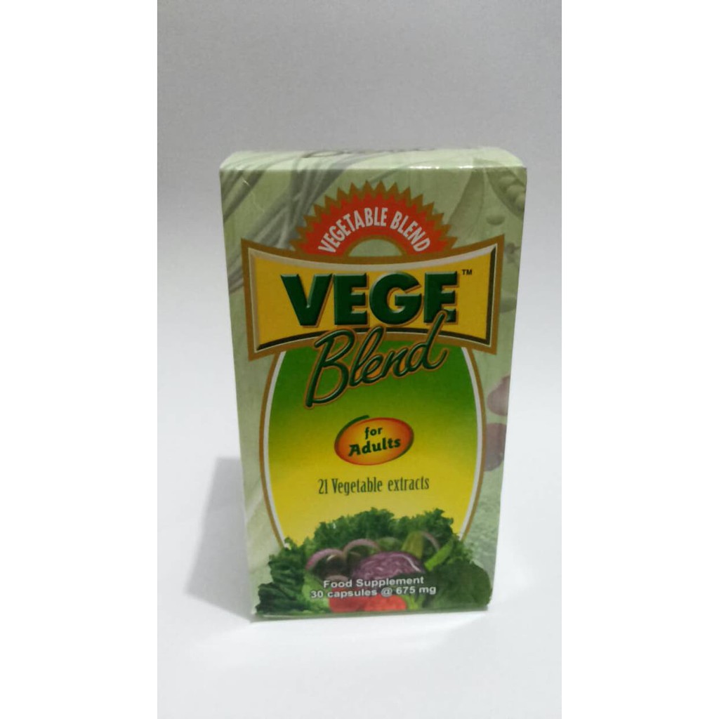 Vege Blend Dewasa 30 Kpasul 21 Vegetable Extracts