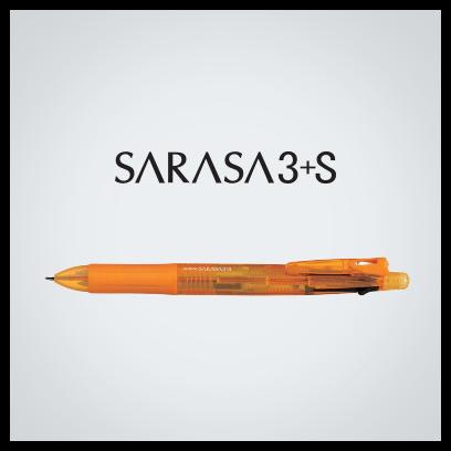 

Starlight | Atk554Sr Orange 3+S Pulpen 0.5 + Pensil 0.5 Jk Sarasa Pen 3S Zebra Sj3