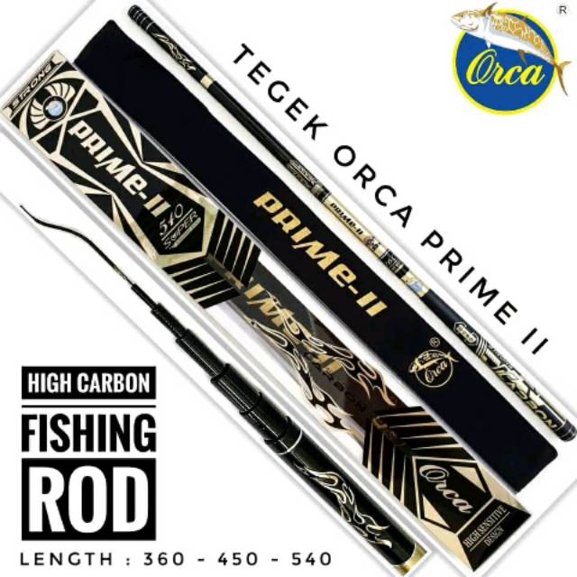 JORAN PANCING TEGEK ORCA PRIME 2  360-540  NEW HARD