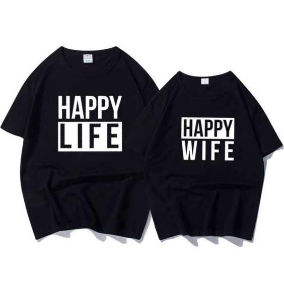 Kaos Pasangan Couple Tshirt Kata-Kata Keren