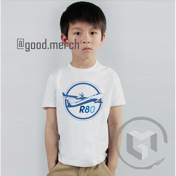 KAOS ANAK PESAWAT R80 BJ HABIBIE