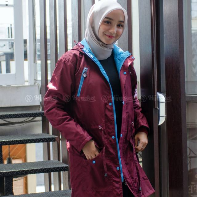Jaket Hijaber Muslimah Hijacket Montix-3