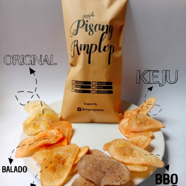 

Pisang amplop