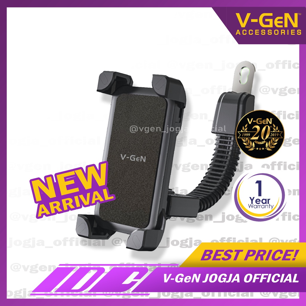 Motorcycle Holder V-GeN VHL-20 Holder Handphone Motor V-GeN